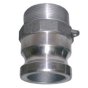 1/2" Type F Camlock X BSPT Male Aluminium