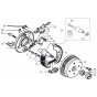 AL-KO 1637 (Compact) Wheel Brake Assembly