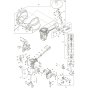 Main Assembly for Makita AN635H