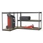 Racking Unit w/ 5 Shelves 220kg Capacity Per Level