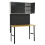 Foldable Workstation with Cupboards Sealey Part No. AP20FWB