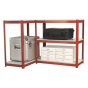 Racking Unit with 5 Shelves 500kg Capacity Per Level Sealey Part No. AP6500