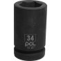 PCL 34mm A/F, 1" Drive Deep Impact Socket - APA40/34