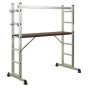 Aluminium Scaffold Ladder 4-Way EN 131 Sealey Part No. ASCL2