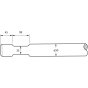 Breaker Point 550mm for Atlas Copco SBC255 Hydraulic Breakers