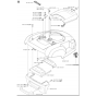 Cover Assembly for Automower 210C