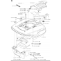 Cover Assembly for Automower 260 ACX