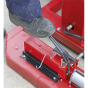 Vehicle Lift 1.5tonne Air/Hydraulic with Foot Pedal Sealey Part No. AVR1500FP
