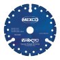 Mexco 75mm Vacuum Brazed Blade Multi-Use X90 Grade 10mm Diamond Blade Bore