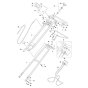 Handle Assembly for Husqvarna