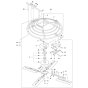 Blade Assembly for Husqvarna BG 475