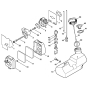 Air Filter Fuel Tank Assembly