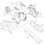 Main Assembly for Stihl BGA 30
