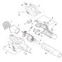 Main Assembly for Stihl BGA 50