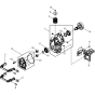 Crankcase Assembly for Wacker BH24