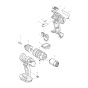 Assembly for Makita BHP343