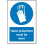Hand Protection Sign – Blue