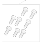 Screws for Wacker BPU5545A