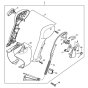 Control Handle for Stihl BR 550