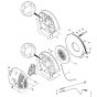 Fan Housing for Stihl BR 550