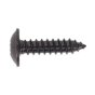 Self Tapping Screw 4.8x19mm Flanged Head Black Pozi BS 4174 - 100 Pack