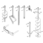 Extras Assembly for Stihl BT106