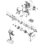 Makita BTD103Z Assembly