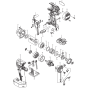 Makita BTW104Z Assembly
