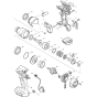 Makita BTW152 Main Assembly