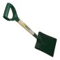 Plastic D Grip Handle Square Shovel No.2PD 2SM2T by Bulldog - 2SM2PD