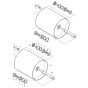 Bomag BW 71 E Drum Assembly