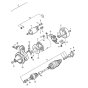 Starter Assembly for Bomag BW 90 S