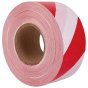 70mm - Barrier Tapes No.7405 Red & White Stripped Tape 500 Metre Roll