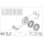Wheels Assembly for Camon C15