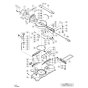 Base Assembly for Hikoki C3607DRA