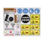 Sticker Set for Camon SG30 Stump Grinder - OEM No. 810909
