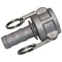 Camlock Coupling 2" Female Type C Aluminium