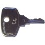 CC Replacement Plant Key for Genset 3000/2900, Bruno 908 Sitelight