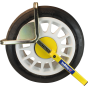 Bulldog CC100 Security Autoclamp for Cars/Caravans Lightweight & Adjustable