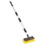 Large Angled Flo-Thru Brush with 1.7mtr Telescopic Handle Sealey Part No. CC50