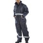 Coldstar Freezer Coverall Zip Front c/w 3M Thinsulate Lining Navy Blue L