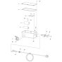Terminal Box for Husqvarna CF 11 M