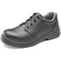 Micro-Fibre Tie Shoe S2 Water Resistant Upper Steel Toe Cap Black Size 03