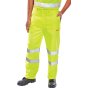 Hi-Vis Trousers 320g EN471 Fire Retardant Anti Static Saturn Yellow Size 42
