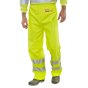 Trousers Elasticated Waist Fire Retardant Anti-Static Saturn Yellow SML