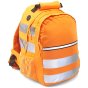 Click Hi-Viz Rucksack Polyester Padded Back Panel Orange 25 Litre Capacity