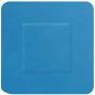 Square Plasters Detectable ideal Food Industry use 38x38mm Blue Box of 100