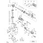 Main Assembly for Hikoki CM5SB