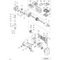 Main Assembly for Hikoki CN18DSL