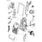 Nilfisk CORE 140-6 Assembly